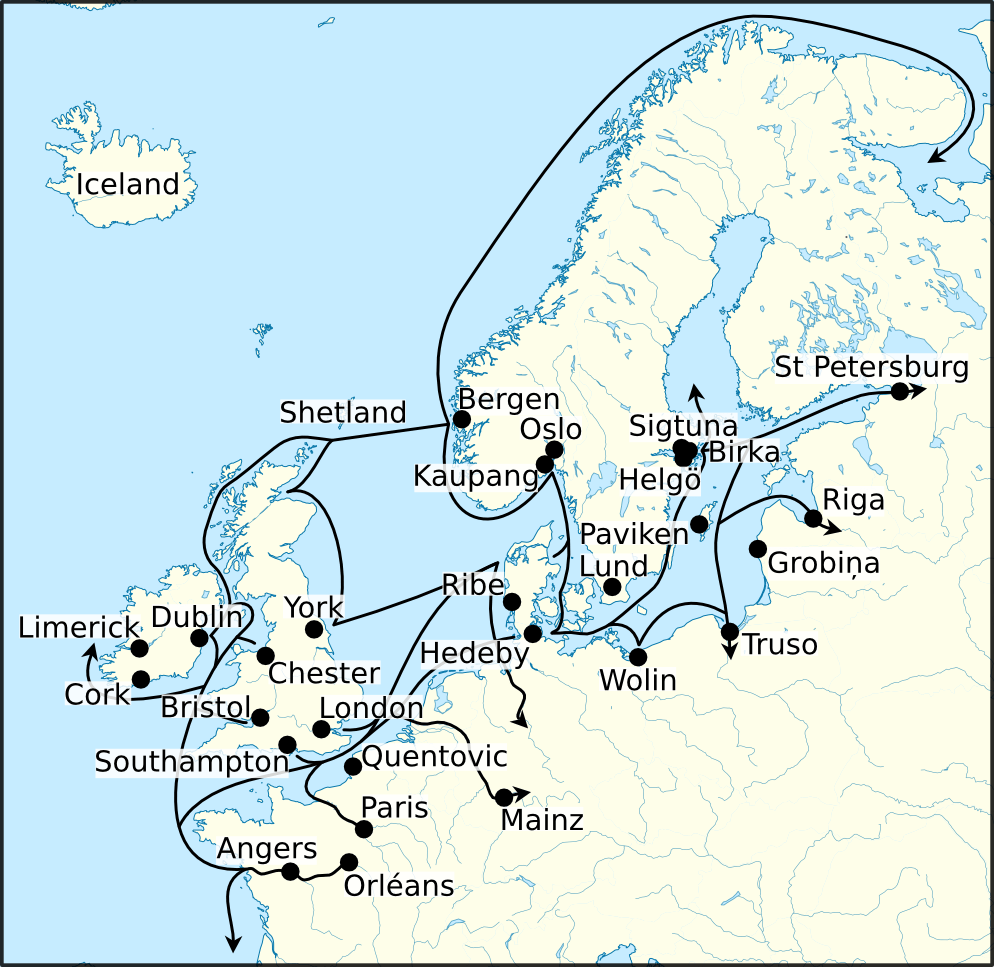 Viking trade routes of the middle ages reviews