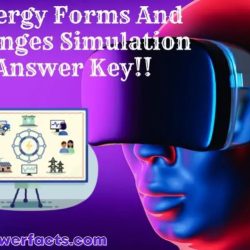 Energy forms and changes simulation answer key