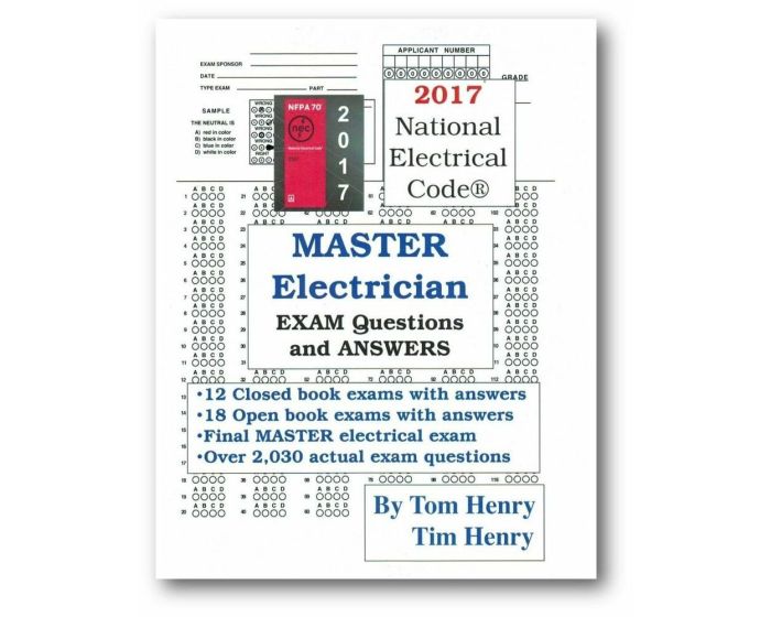 Master electrician exam questions and answers pdf