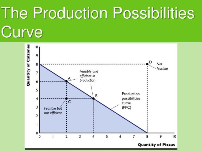 Production possibilities curve frontier worksheet answers